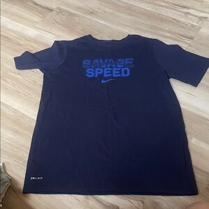 Nike Men's Dark Blue Savage Speed Tee